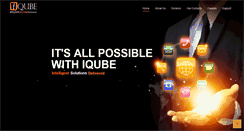 Desktop Screenshot of iqube.co.bw