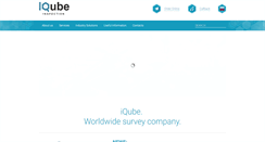 Desktop Screenshot of iqube.biz
